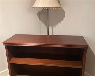 Two Tier Wood Shelf