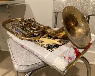 Antique Tuba Instrument