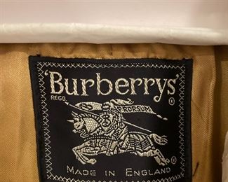 Burberry Khaki Trench Coat