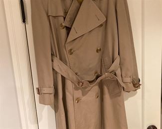 Burberry Khaki Trench Coat