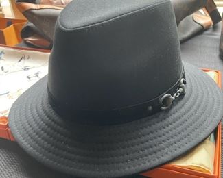 Mucros Black Fedora Hat