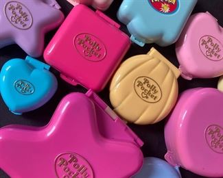 Assortment Of Polly Pockets, 2 Pokemon Mini Playsets