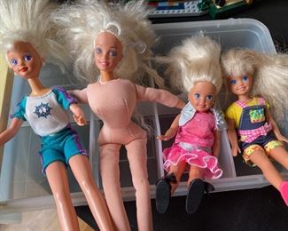 Barbie Stacy and Skipper Dolls 