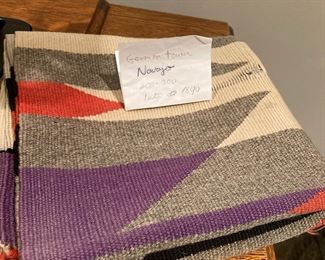 Navajo Weaving Circa 1890