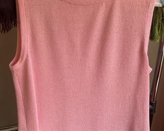 St. John Sport Pink Blouse