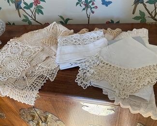 Doilies and Lace Linens