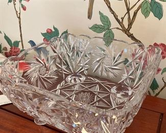 Crystal Square Candy Dish