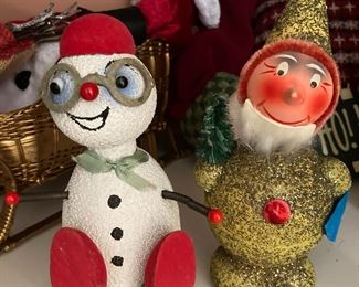 Vintage Handmade Christmas Decorations