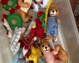 Stuffed Christmas Ornaments