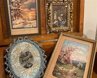 Ornately Framed Prints and Artwork