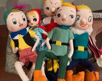 Cloth Pixie and Elf Dolls