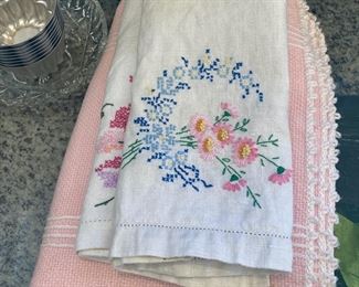 Embroidered Dish Towels