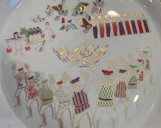 Decorative Shenango "Season's Greetings" Plate