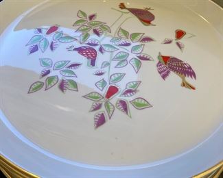 Set of Shenango "Season's Greetings" Plates
