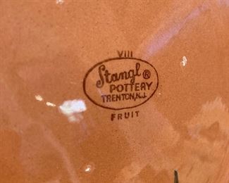 Stangl Pottery "Fruit" Dinnerware Set 