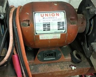 Union Machinery Bench Grinder