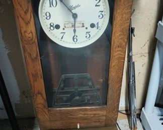 1900's Simplex Time Punch Clock