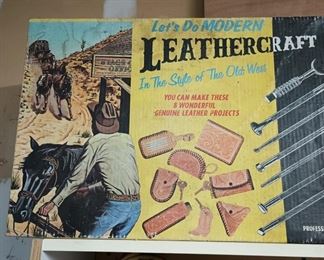1970's Leathercraft Set