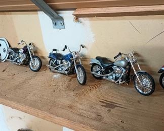 Assortment of Motorcycle Models