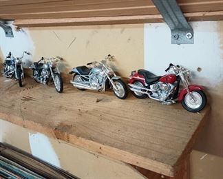 Assortment of Motorcycle Models
