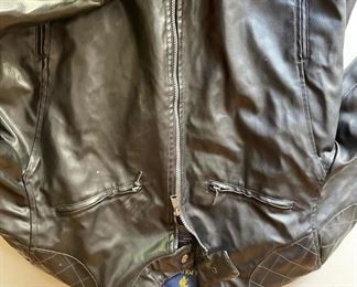 U.S. Polo Black Leather Jacket