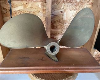 Antique Brass Propeller