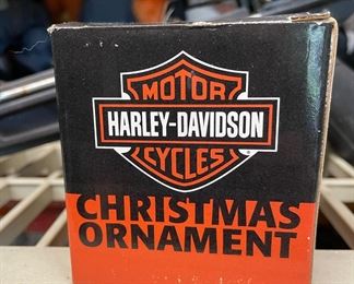 Harley Davidson Hog Christmas Ornament