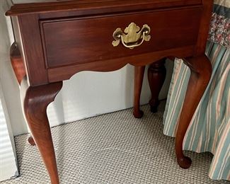 Cherry wood bedside Table