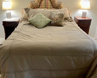 Queen Bed Headboard & Good Mattress available separate