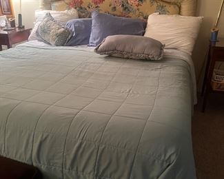 King Bed /Headboard Separate / Sealy King Mattress Set excellent/ downstairs 