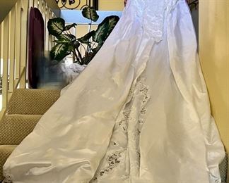 Beautifully Beaded Wedding Dress