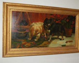 One of several English animal paintings of animals