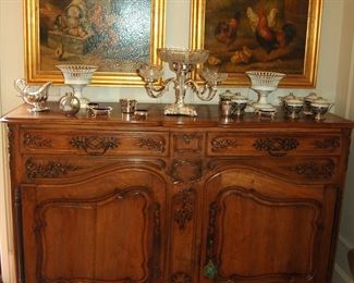 Antique English buffet