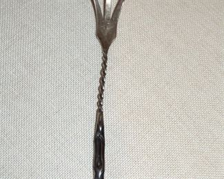 Sterling silver lettuce fork