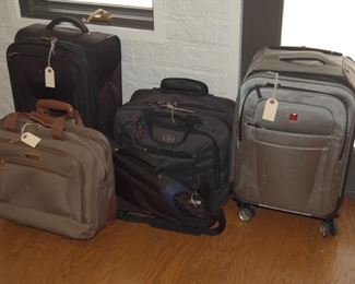 Suitcase in various sizes