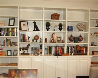Books and collectible figurines