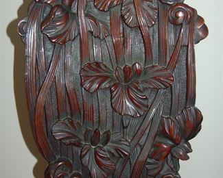 Detail of hand carving 