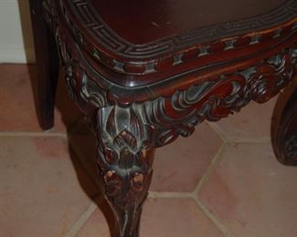 Detail of chair legs