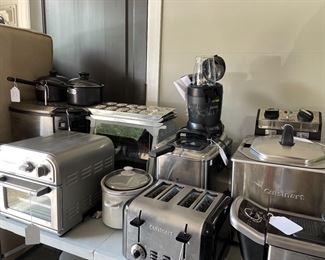 Chef's kitchen appliances