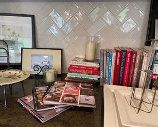 A variety of cookbooks