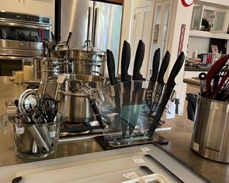 Chef's kitchen utensils