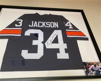 Auburn jersey signed by Bo Jackson