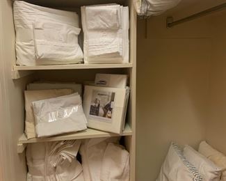 Linen selection nicely wrapped