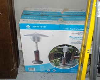Patio heater in box
