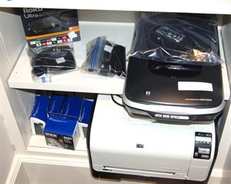 Printers, scanners and ink