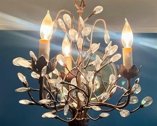Wow ! Likin’ This ! Small Chandelier…Great piece  ! 