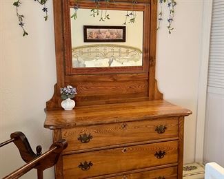 Another Antique Dresser w/Mirror… Very Nice ! 
