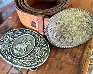 Right buckle is Sterling! 