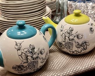 Few Ceramic Tea Pots