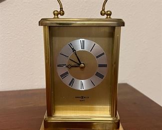 Howard Miller Brass Clock